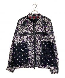NOMA t.d.×BARACUTA（ノーマティーディー×バラクータ）の古着「別注バンダナ柄G4ジャケット」｜ブラック×パープル