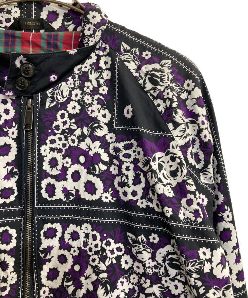 NOMA t.d.（ノーマティーディー）NOMA t.d. (ノーマティーディー) BARACUTA (バラクータ) 別注バンダナ柄G4ジャケット ブラック×パープル サイズ:44の古着・服飾アイテム