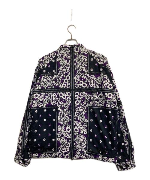 NOMA t.d.（ノーマティーディー）NOMA t.d. (ノーマティーディー) BARACUTA (バラクータ) 別注バンダナ柄G4ジャケット ブラック×パープル サイズ:44の古着・服飾アイテム