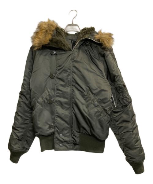 ALPHA（アルファ）ALPHA (アルファ) N-2Bフライトジャケット グリーン サイズ:Ｓの古着・服飾アイテム