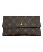 LOUIS VUITTONルイ ヴィトン）の古着「ポルトフォイユ・インターナショナル / 長財布」