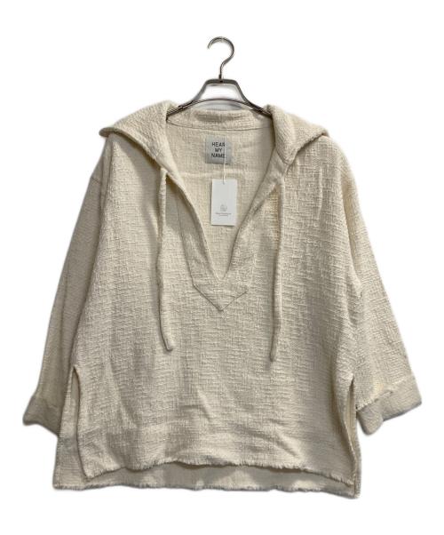 HEAR MY NAME（ヒアマイネーム）hear my name (ヒアマイネーム) メキシカンパーカー アイボリー サイズ:ＦＲＥＥの古着・服飾アイテム