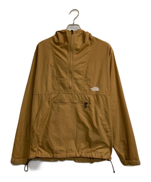 THE NORTH FACE（ザ ノース フェイス）THE NORTH FACE (ザ ノース フェイス) COMPACT ANORAK/コンパクトアノラック ベージュ サイズ:Ｍの古着・服飾アイテム