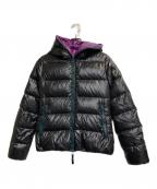 DUVETICAデュベティカ）の古着「THIAオールジップダウンジャケット」｜ブラック