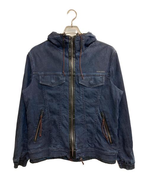 DIESEL（ディーゼル）DIESEL (ディーゼル) デニムジャケット インディゴ サイズ:Mの古着・服飾アイテム
