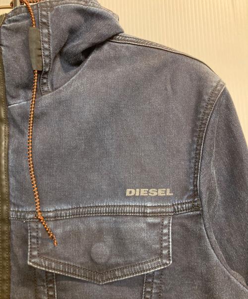DIESEL（ディーゼル）DIESEL (ディーゼル) デニムジャケット インディゴ サイズ:Mの古着・服飾アイテム