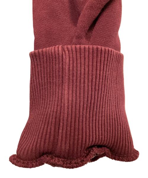 DIESEL（ディーゼル）DIESEL (ディーゼル) 裏起毛ロゴスウェット ボルドー サイズ:ＸＳの古着・服飾アイテム