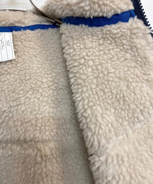 Patagonia（パタゴニア）Patagonia (パタゴニア) Boys' Reversible Ready Freddy Hoody ネイビー×アイボリー サイズ:XLの古着・服飾アイテム