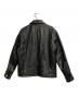 MICHAEL KORS (マイケル・コース) シングルライダースジャケット ブラック サイズ:S：18000円