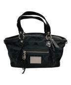 COACHコーチ）の古着「2wayキャンバストートバッグ」｜ブラック