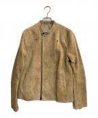 Shamaシャマ）の古着「スウェードジャケット」｜カーキ