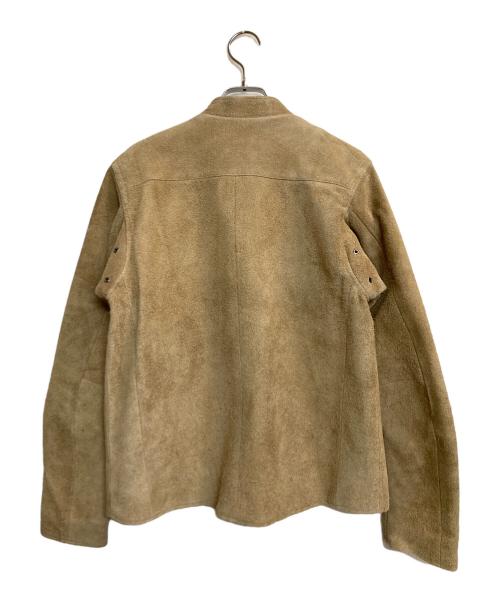 Shama（シャマ）Shama (シャマ) スウェードジャケット カーキ サイズ:38の古着・服飾アイテム