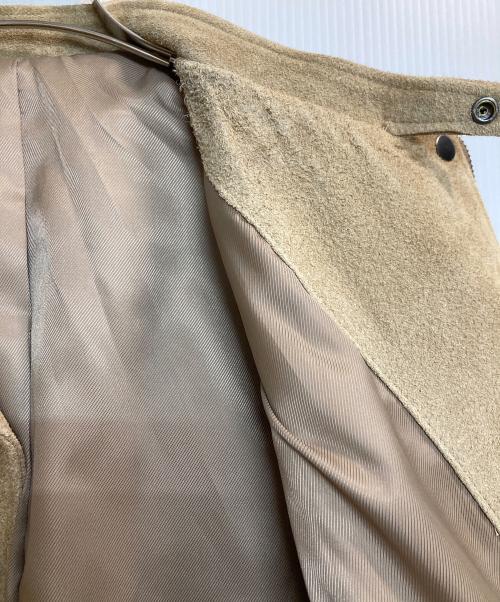 Shama（シャマ）Shama (シャマ) スウェードジャケット カーキ サイズ:38の古着・服飾アイテム