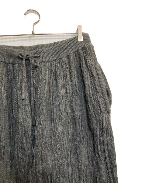 ONE FIFTH（ワンフィフス）one fifth (ワンフィフス) ニットパンツ グレー サイズ:サイズ表記無しの古着・服飾アイテム