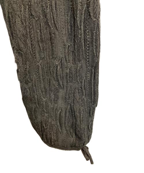 ONE FIFTH（ワンフィフス）one fifth (ワンフィフス) ニットパンツ グレー サイズ:サイズ表記無しの古着・服飾アイテム