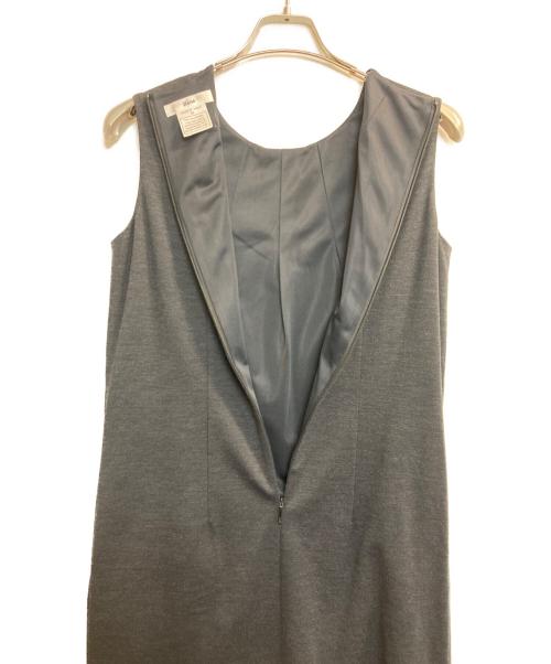 Rene（ルネ）Rene (ルネ) ノースリーブワンピース グレー サイズ:38の古着・服飾アイテム