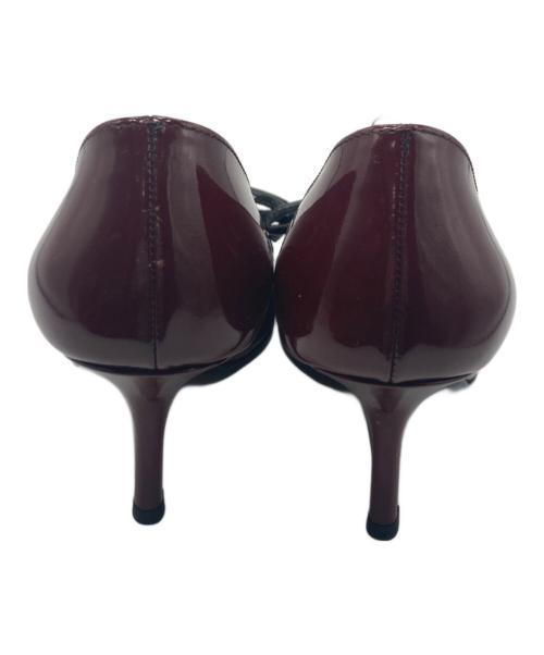 PRADA（プラダ）PRADA (プラダ) パテントパンプス レッド サイズ:35の古着・服飾アイテム
