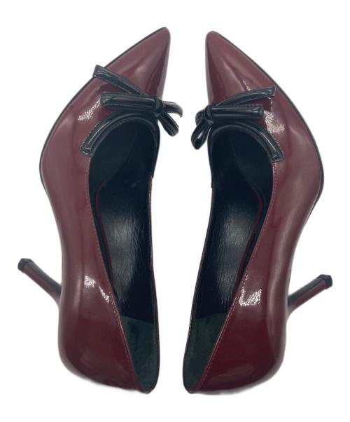 PRADA（プラダ）PRADA (プラダ) パテントパンプス レッド サイズ:35の古着・服飾アイテム
