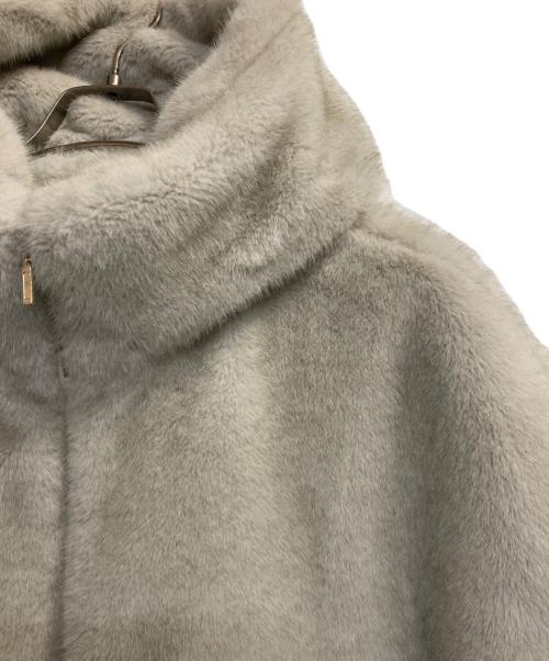 eimee law（エイミーロウ）Eimee Law (エイミーロウ) ミンクライクファーケープ ベージュ サイズ:FREEの古着・服飾アイテム