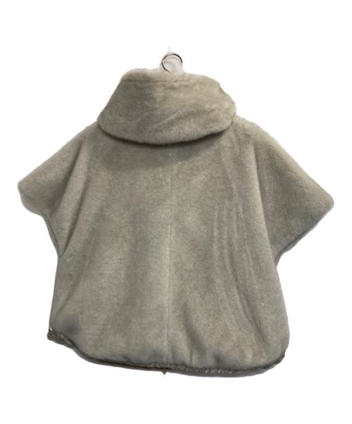 eimee law（エイミーロウ）Eimee Law (エイミーロウ) ミンクライクファーケープ ベージュ サイズ:FREEの古着・服飾アイテム