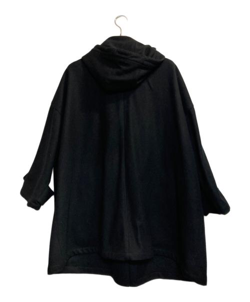 MACKINTOSH（マッキントッシュ）MACKINTOSH (マッキントッシュ) HUMBIE HOOD メルトンコート ブラック サイズ:8の古着・服飾アイテム