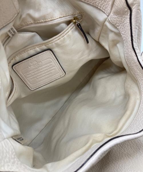 COACH（コーチ）COACH (コーチ) ショルダーバッグ アイボリーの古着・服飾アイテム