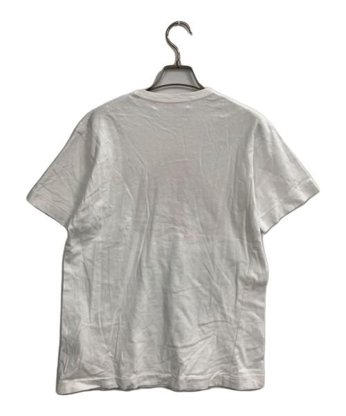 PLAY COMME des GARCONS（プレイコムデギャルソン）PLAY COMME des GARCONS (プレイコムデギャルソン) プリントTシャツ ホワイト サイズ:Mの古着・服飾アイテム