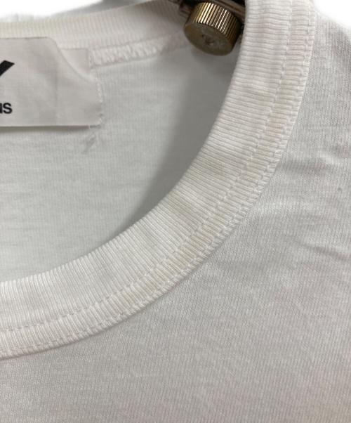 PLAY COMME des GARCONS（プレイコムデギャルソン）PLAY COMME des GARCONS (プレイコムデギャルソン) プリントTシャツ ホワイト サイズ:Mの古着・服飾アイテム