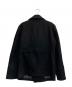 BURBERRY BLACK LABEL (バーバリーブラックレーベル) Pコート ブラック サイズ:M：7000円