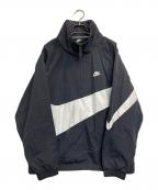 NIKEナイキ）の古着「ビッグスウォッシュジャケット」｜ブラック