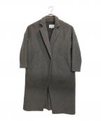 ENFOLDエンフォルド）の古着「中綿ライナー付チェスターオーバーサイズコート」｜グレー