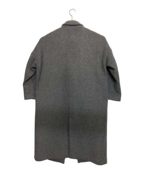 ENFOLD（エンフォルド）ENFOLD (エンフォルド) 中綿ライナー付チェスターオーバーサイズコート グレー サイズ:36の古着・服飾アイテム