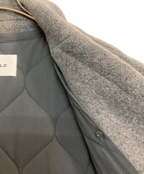 ENFOLD（エンフォルド）ENFOLD (エンフォルド) 中綿ライナー付チェスターオーバーサイズコート グレー サイズ:36の古着・服飾アイテム