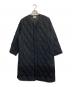 PLST（プラステ）の古着「キルティングダウンコート」｜ブラック