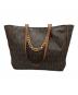 MICHAEL KORS (マイケル・コース) モノグラムトートバッグ ブラウン：6000円
