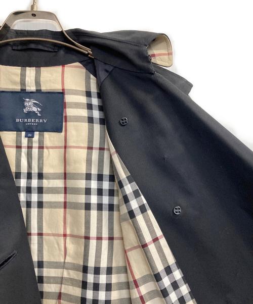 BURBERRY LONDON（バーバリーロンドン）BURBERRY LONDON (バーバリーロンドン) トレンチコート ブラック サイズ:38の古着・服飾アイテム