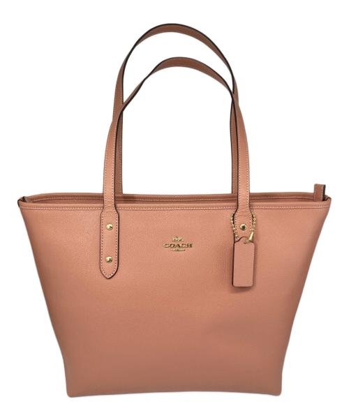 COACH（コーチ）COACH (コーチ) トートバッグ ピンクの古着・服飾アイテム
