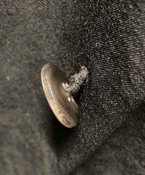 Y's（ワイズ）Y's (ワイズ) デザインカラーロングスリーブコート ブラック サイズ:Ｓの古着・服飾アイテム