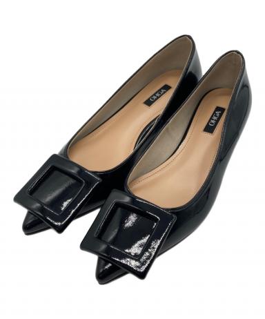 中古・古着通販】OHGA (オオガ) ポインテッドトゥパテントパンプス