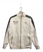 PUMA×WIND AND SEAプーマ×ウィンダンシー）の古着「T7 TRACK JACKET」｜アイボリー