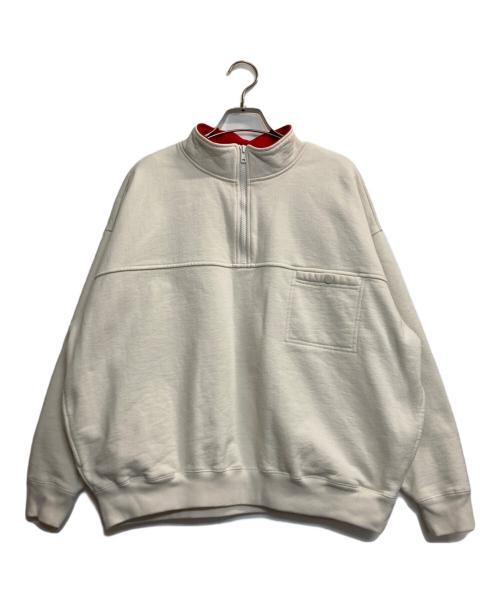 SUPREME（シュプリーム）Supreme (シュプリーム) 22AW Washed Half Zip Pullover アイボリー サイズ:Ｓの古着・服飾アイテム