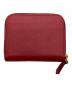 PRADA (プラダ) サフィアーノラウンドファスナーコインケース レッド：18000円