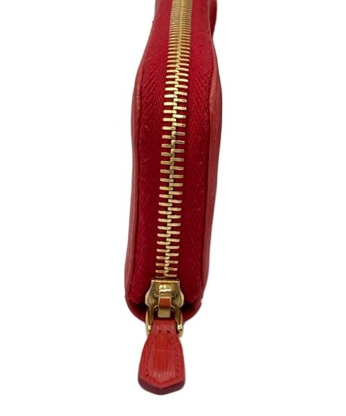 PRADA（プラダ）PRADA (プラダ) 6連ラウンドファスナーキーケース レッドの古着・服飾アイテム