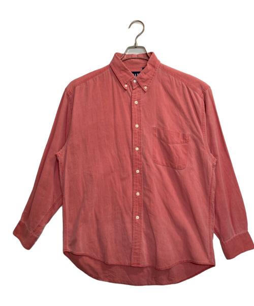 GAP（ギャップ）GAP (ギャップ) ボタンダウンシャツ レッド サイズ:Lの古着・服飾アイテム