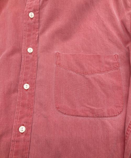 GAP（ギャップ）GAP (ギャップ) ボタンダウンシャツ レッド サイズ:Lの古着・服飾アイテム