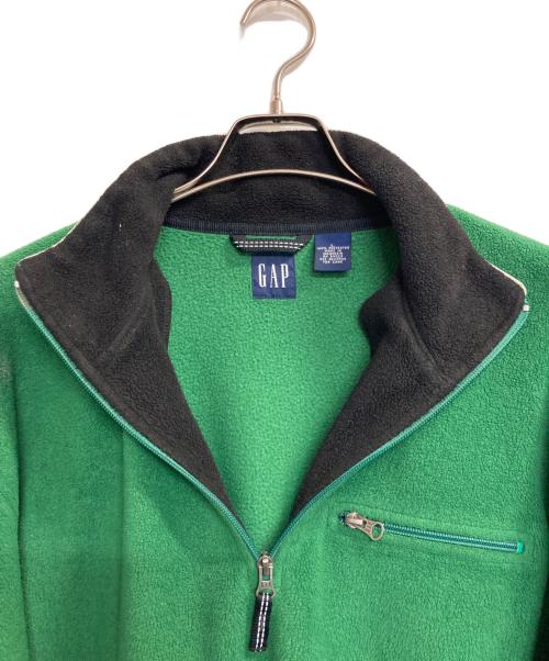 GAP（ギャップ）GAP (ギャップ) フリースアノラックパーカー グリーン サイズ:Ｌの古着・服飾アイテム