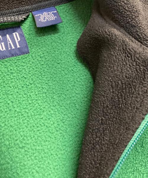 GAP（ギャップ）GAP (ギャップ) フリースアノラックパーカー グリーン サイズ:Ｌの古着・服飾アイテム