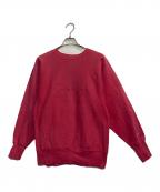 Champion REVERSE WEAVEチャンピオン リバース ウィーブ）の古着「ロゴスウェット」｜レッド