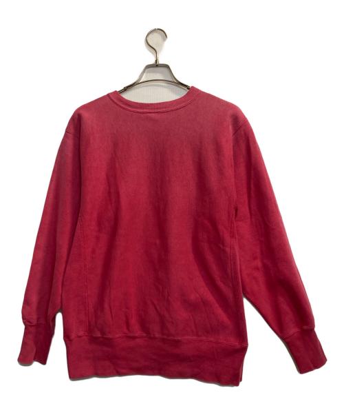 Champion REVERSE WEAVE（チャンピオン リバース ウィーブ）Champion REVERSE WEAVE (チャンピオン リバース ウィーブ) ロゴスウェット レッド サイズ:Ｌの古着・服飾アイテム