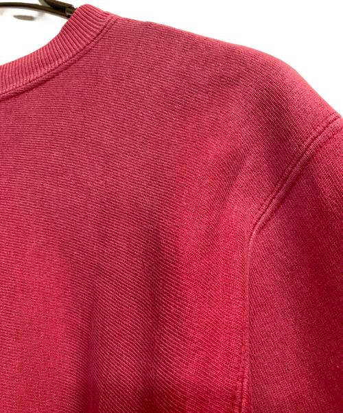 Champion REVERSE WEAVE（チャンピオン リバース ウィーブ）Champion REVERSE WEAVE (チャンピオン リバース ウィーブ) ロゴスウェット レッド サイズ:Ｌの古着・服飾アイテム